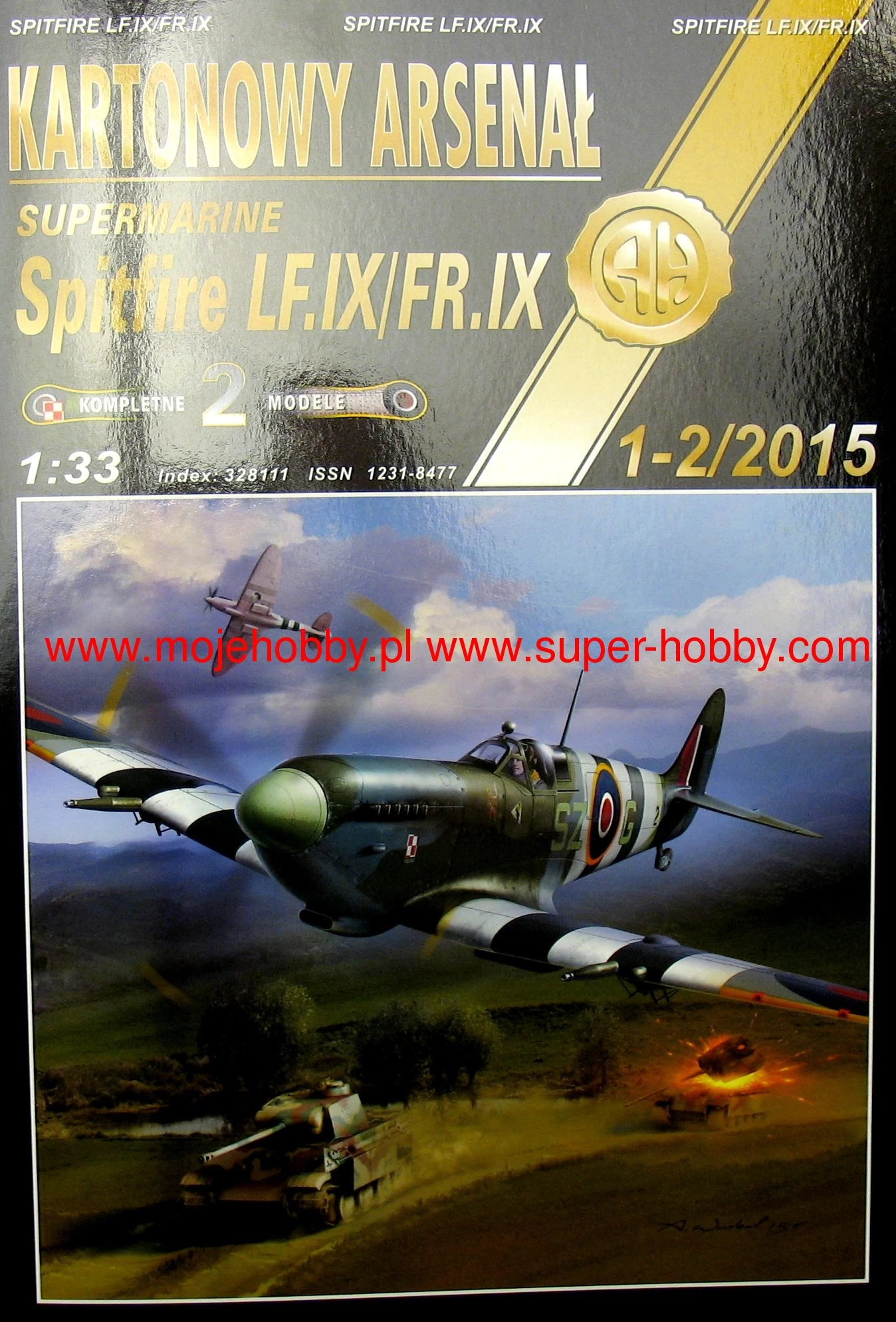 Haliński KA-1-2-2015 Spitfire LF. IX/FR.IX - Image 2