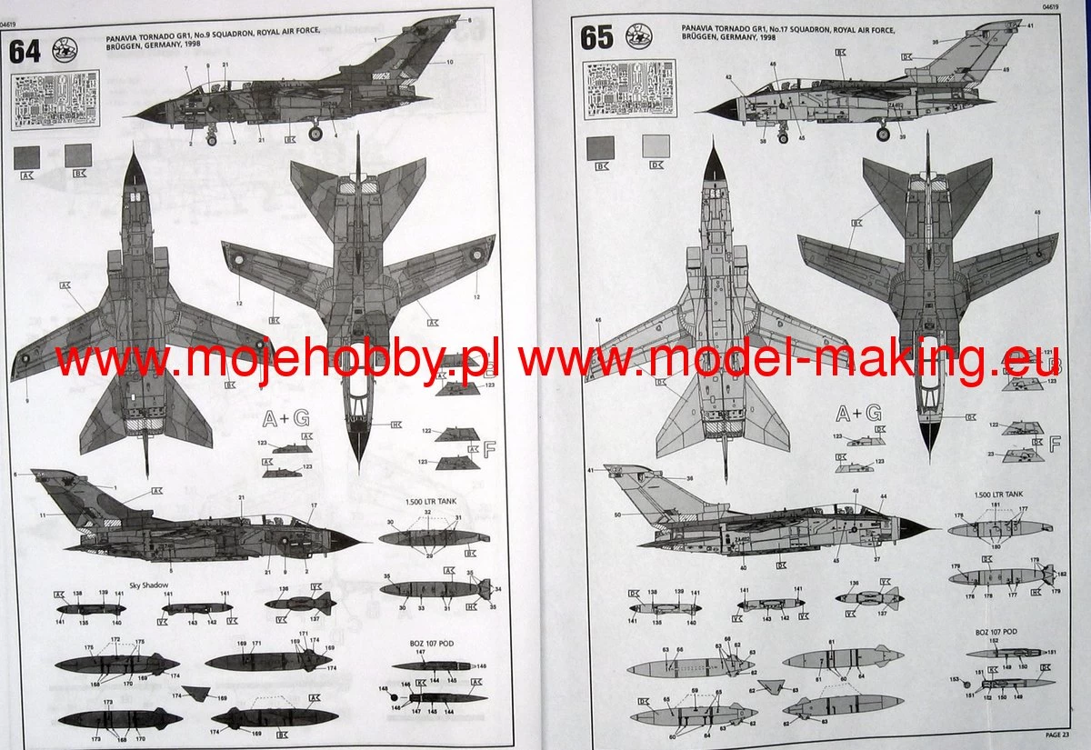 Revell 04619 Tornado GR. Mk. 1 RAF - Image 10