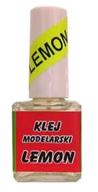 Wamod OD21 Lemon Klej Modelarski Z Pędzelkiem O Zapachu Cytrynowym 12ml