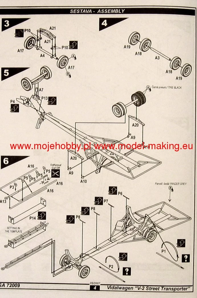 Special Armour 72009 Vidalwagen V-2 Road Transporter - Image 5