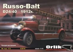 Orlik 113 Russo--Bałt D24/40 1912r.