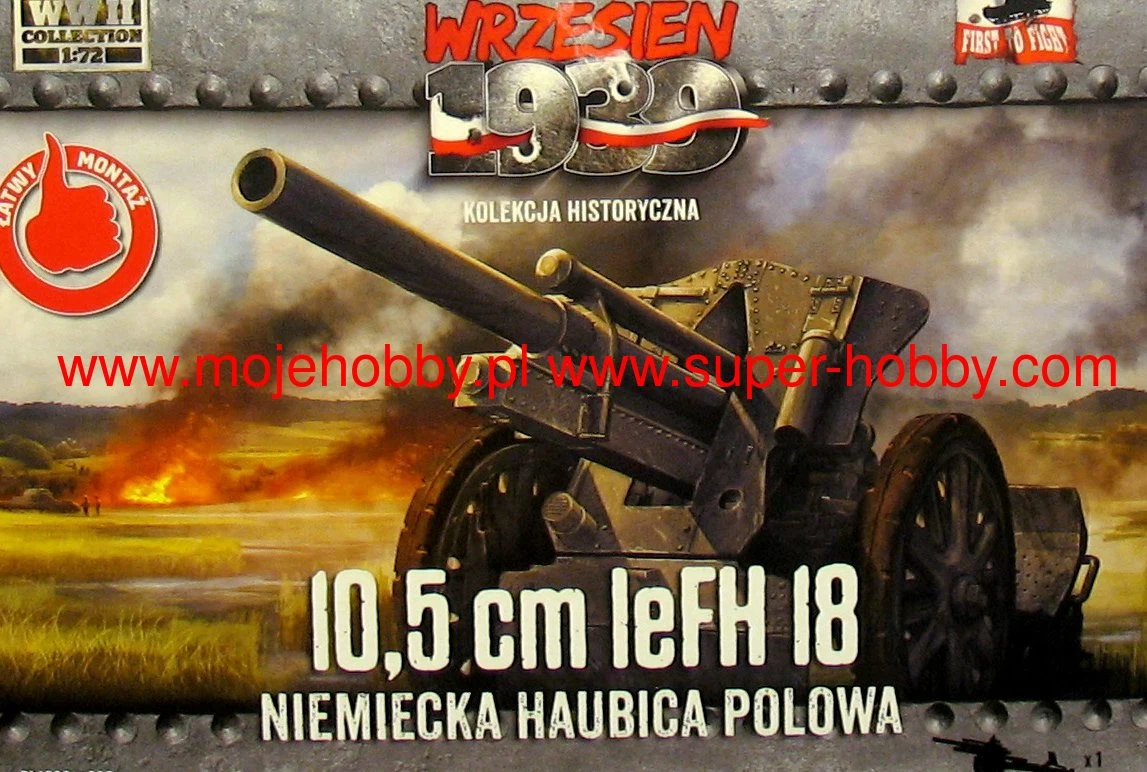 First To Fight PL037 Niemiecka Haubica Polowa 10,5 Cm LeFH 18 - Image 2