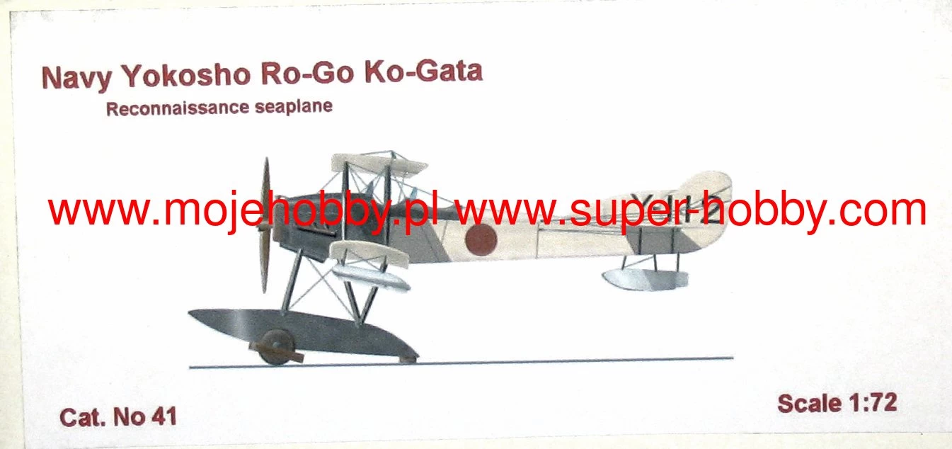 Choroszy Modelbud B41 Navy Yokosho Ro-Go Ko-Gata H Reconnaissance Seaplane - Image 7
