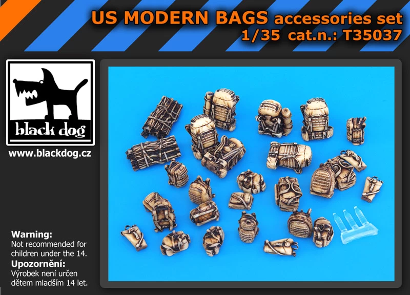 Black Dog T35037 US Modern Bags Accessories Set - Image 6