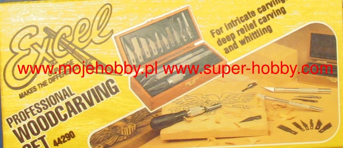 Excel Hobby Tools 44290 Proffesional Woodcarving Set - Image 6