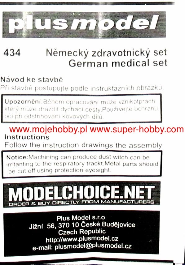 Plus Model 434 German Medical Set - Image 7