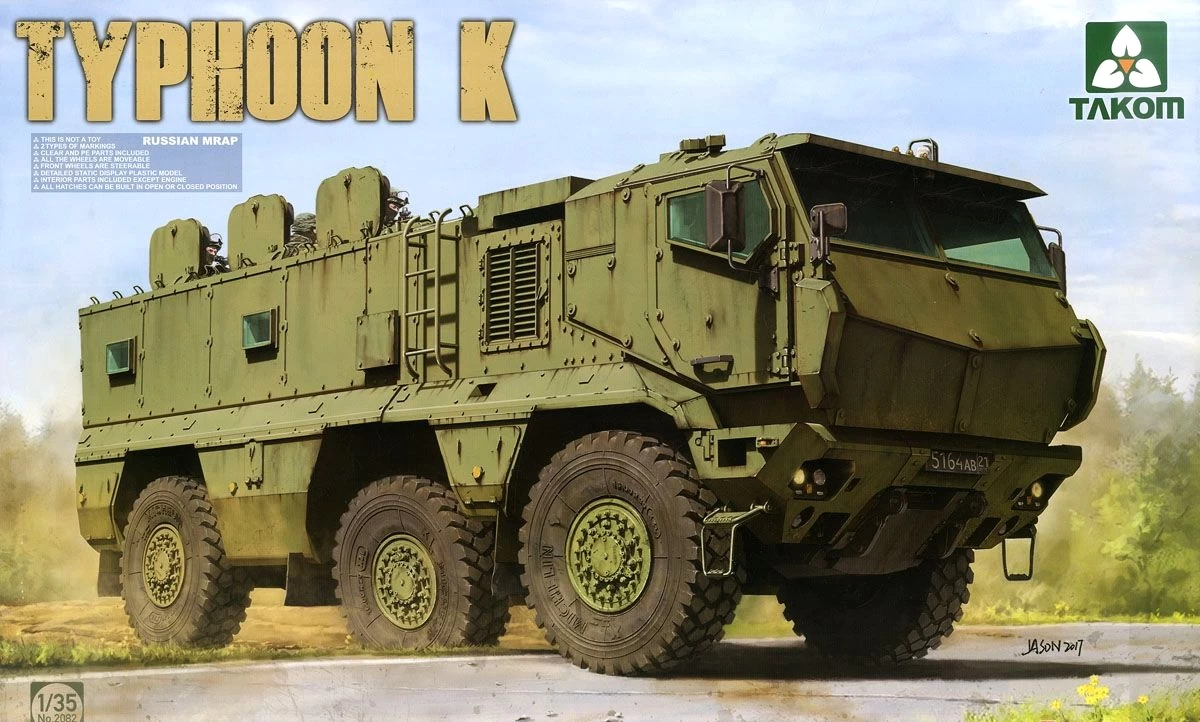 Takom 2082 Russian MRAP Typhoon K