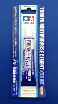 Tamiya 87188 Multipurpose Cement (clear) For Cementing Clear & Painted Parts