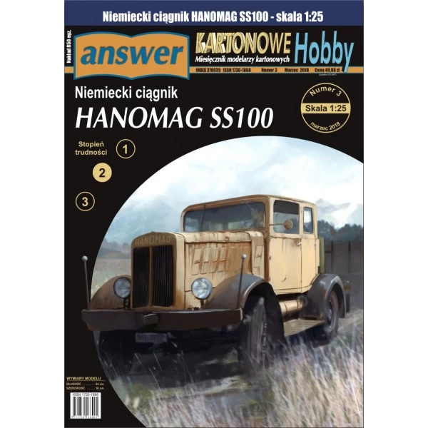Answer KH-3-2018 Hanomag SS100