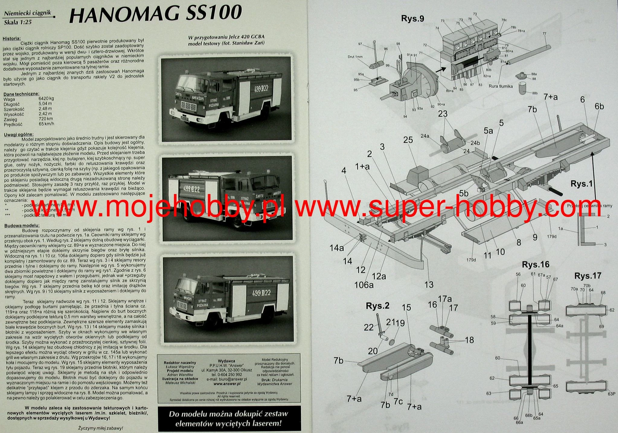 Answer KH-3-2018 Hanomag SS100 - Image 2