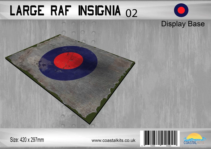 Coastal Kits S643-48 Large RAF - 2 Insignia 420 X 297mm