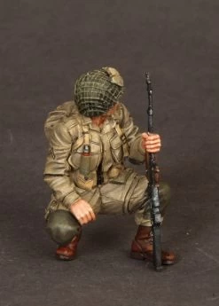 SOGA Miniatures 3518 U.S.Airborne BAR Gunner And Airborne On Rest 2 Figures