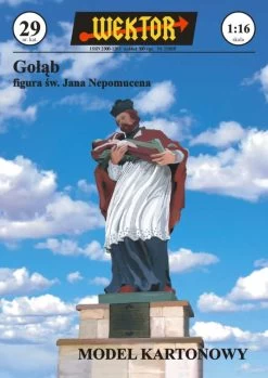 Wektor 29 Gołąb - Figura św. Jana Nepomucena