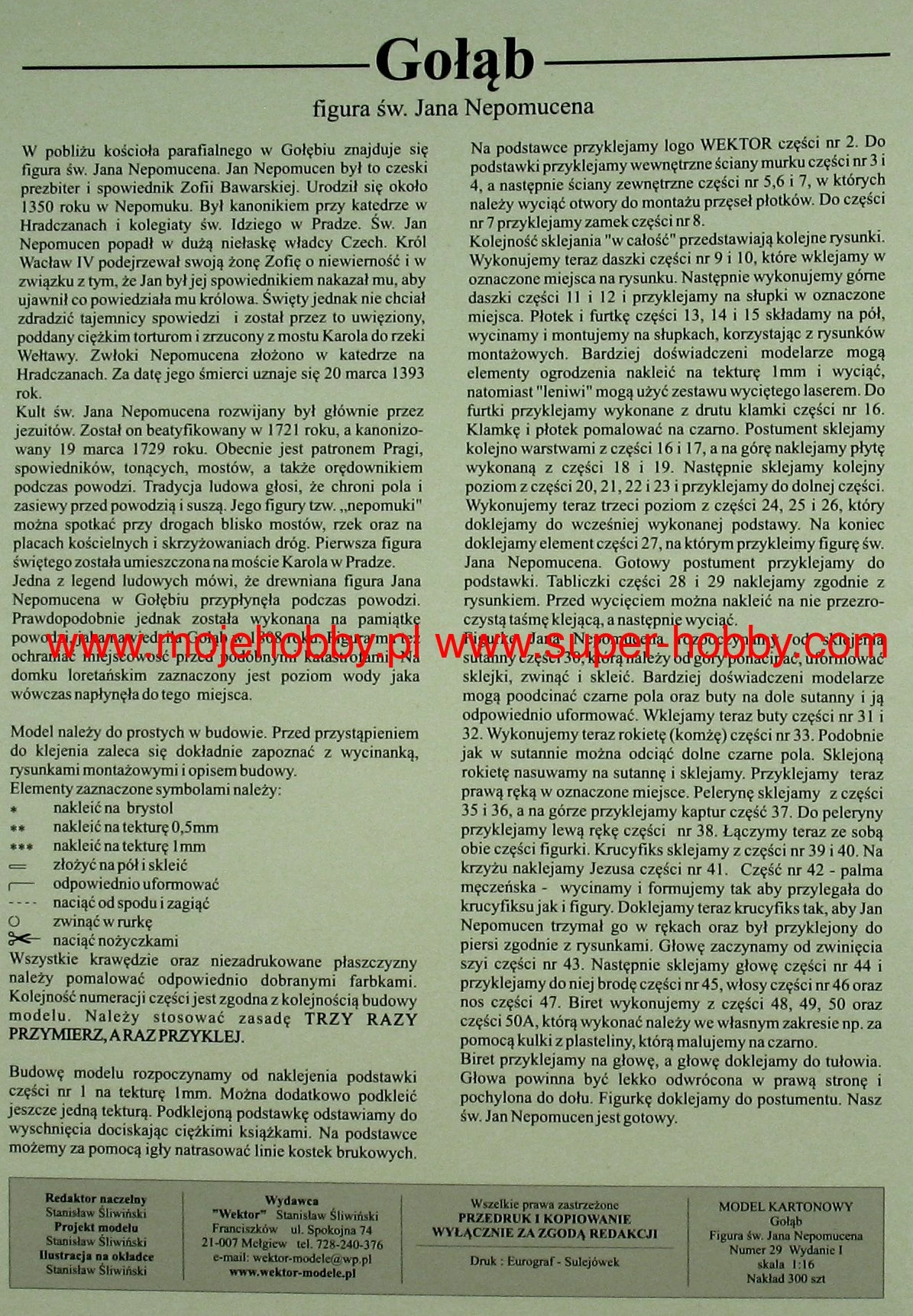 Wektor 29 Gołąb - Figura św. Jana Nepomucena - Image 5