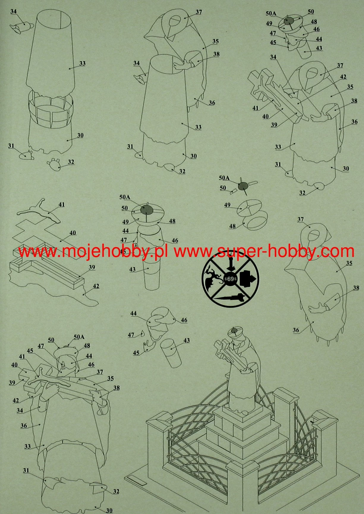 Wektor 29 Gołąb - Figura św. Jana Nepomucena - Image 8