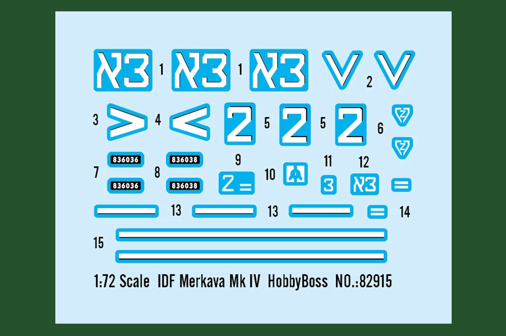 Hobby Boss 82915 Israeli Merkava Mk.IV - Image 3