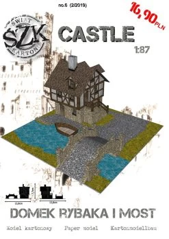Świat Z Kartonu SC010 Domek Rybaka I Most