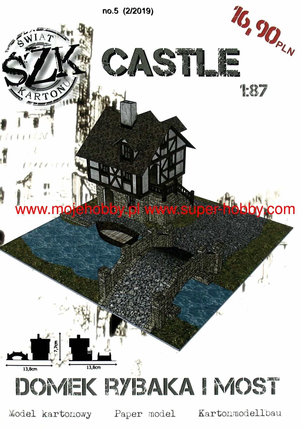 Świat Z Kartonu SC010 Domek Rybaka I Most - Image 2