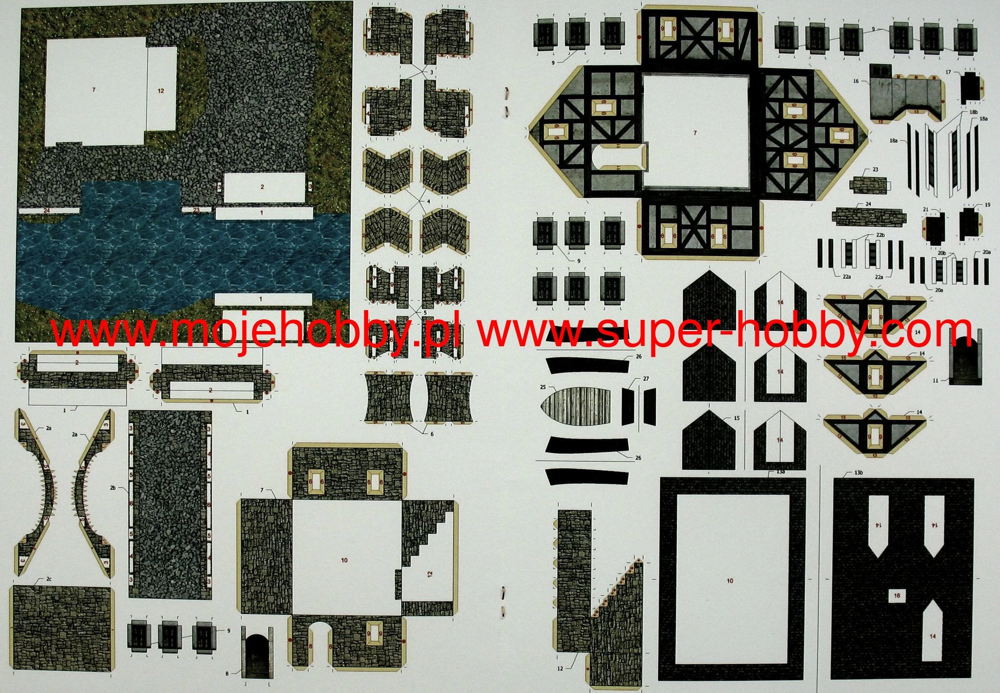 Świat Z Kartonu SC010 Domek Rybaka I Most - Image 4