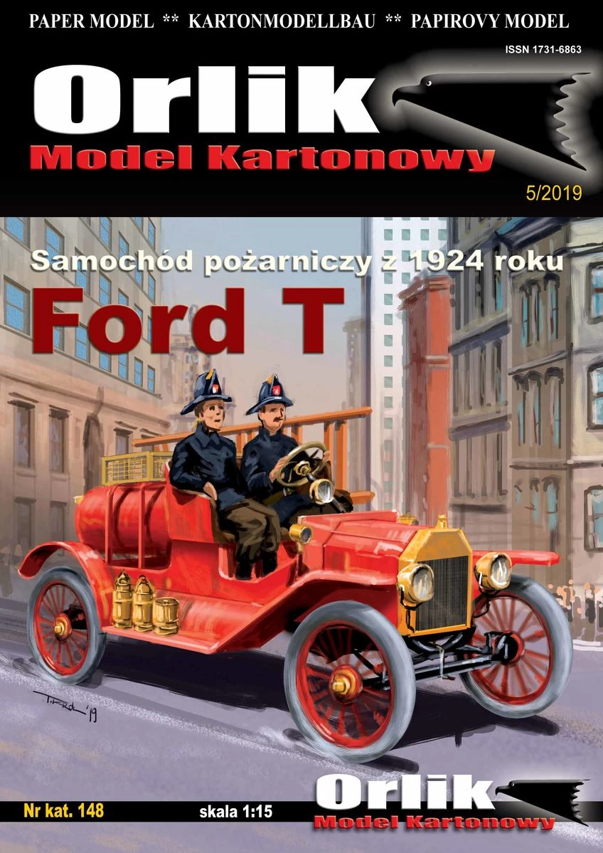Orlik 148 Ford T Samoch贸d Po偶arniczy Z 1924r.