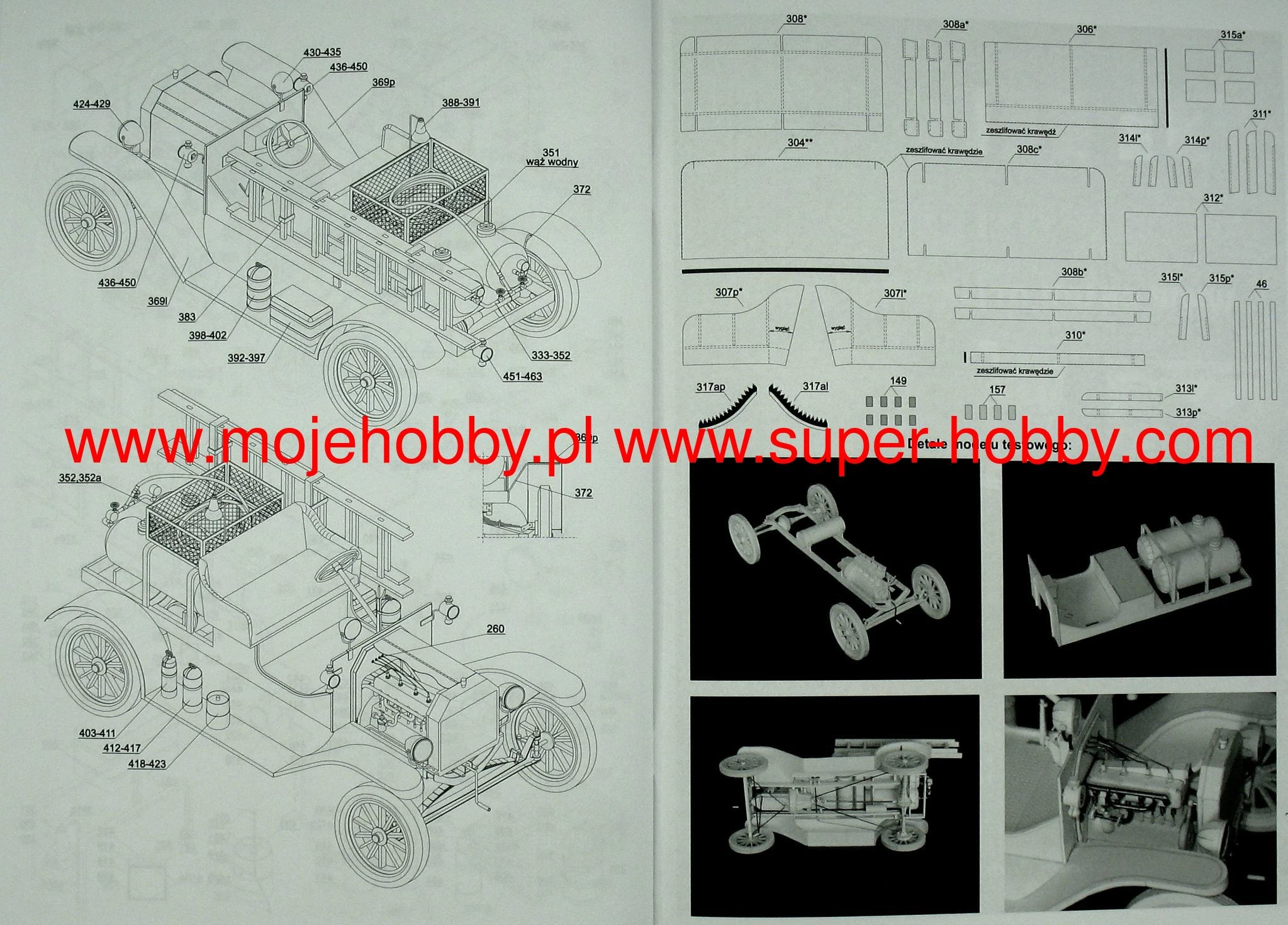 Orlik 148 Ford T Samoch贸d Po偶arniczy Z 1924r. - Image 9