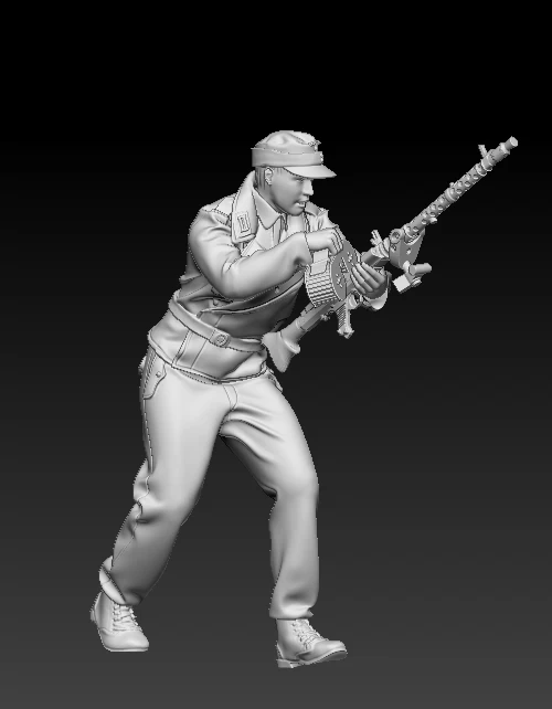 Glowel Miniatures 35005 Marder III Crew - Image 2