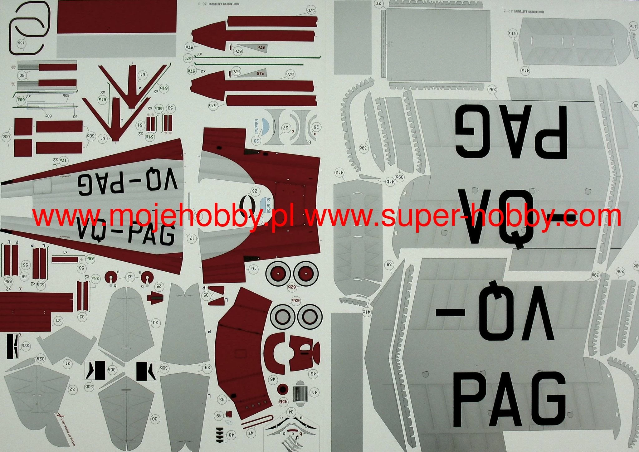 Modelarstwo Kartonowe 028 RWD-8 'VQ-PAG' - Image 9