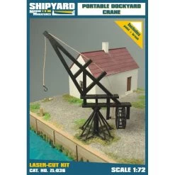 ShipYard ZL036 Portable Dockyard Crane Skala 1:72