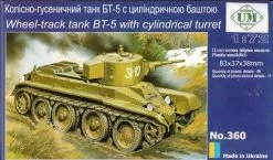 UM MT 360 Wheel-track Tank BT-5 With Cylindrical Turret