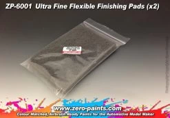 Zero Paints 6001 Ultra Fine Flexible Finishing Pads (x2)