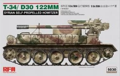 Rye Field Model RM-5030 T-34/D30 122MM Syrian Self-Propelled Howitzer