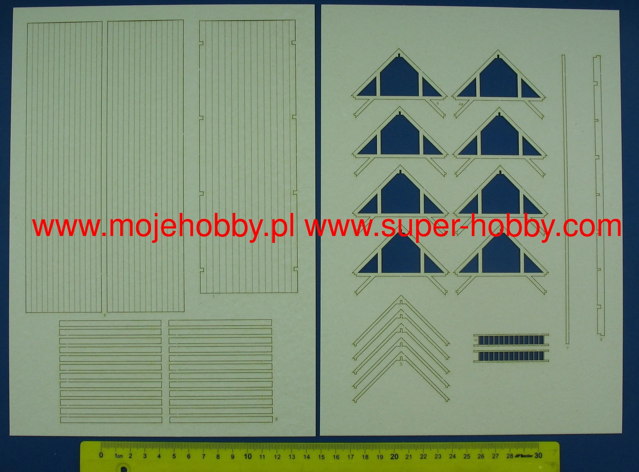 ShipYard ZL040 Plank Shed Skala 1:72 - Image 3