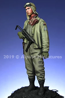 Alpine Miniatures 16041 WW2 US 4th AD "First In Bastogne" - Image 7