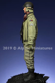 Alpine Miniatures 16041 WW2 US 4th AD "First In Bastogne" - Image 9