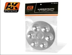 AK Interactive AK-Interactive 612 Aluminium Palet 6 Wells