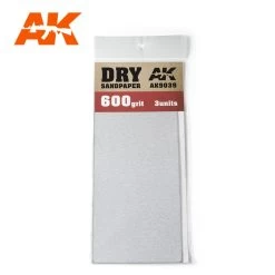 AK Interactive AK-Interactive 9039 DRY SANDPAPER 600