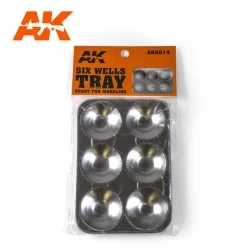AK Interactive AK-Interactive 9014 Six Wells Tray