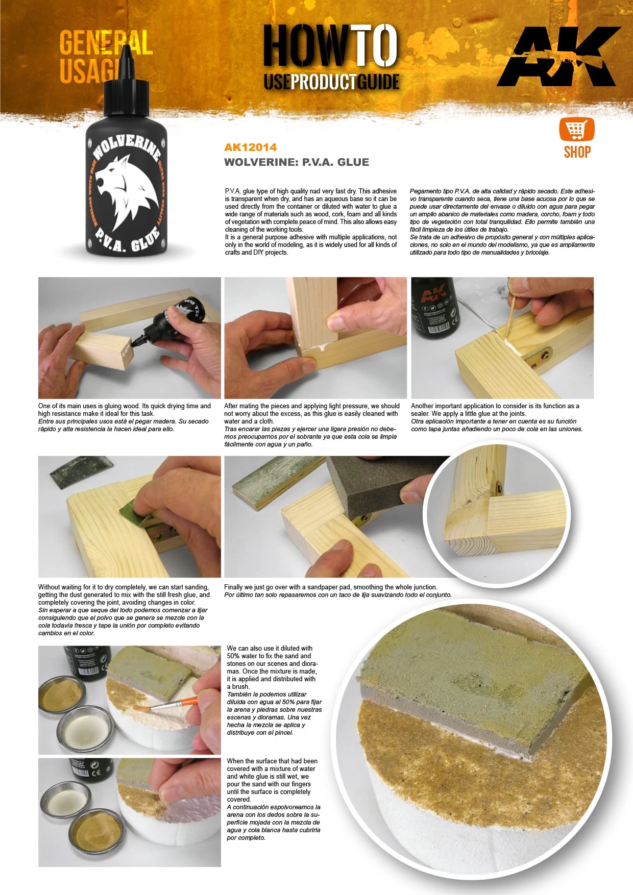 AK Interactive AK-Interactive 12014 WOLVERINE P.V.A. GLUE - Image 2