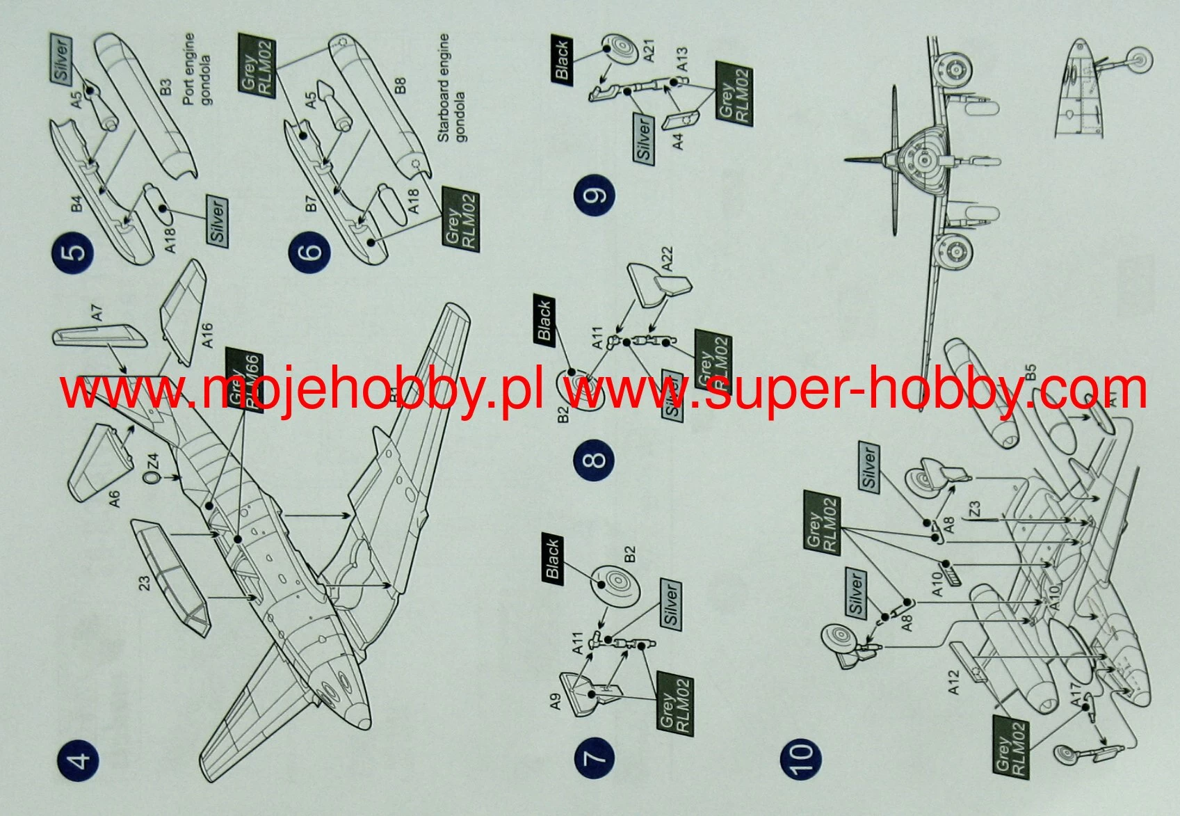 Mark I Models 144118 Me 262B/CS-92 - Image 6