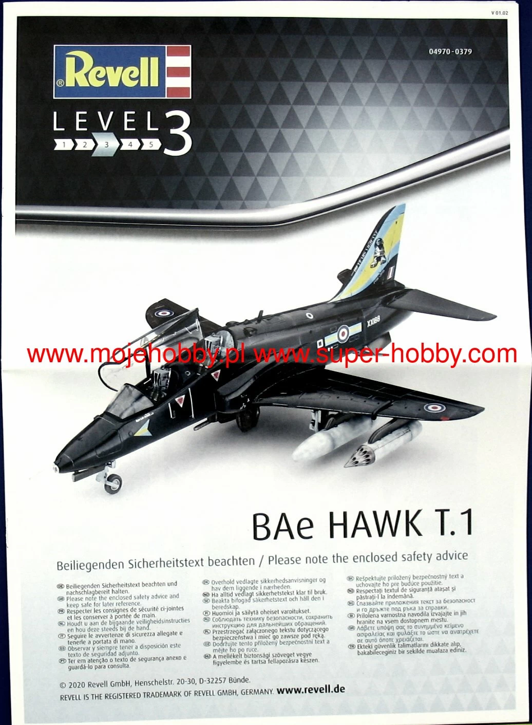 Revell 04970 BAe Hawk T.1 - Image 9