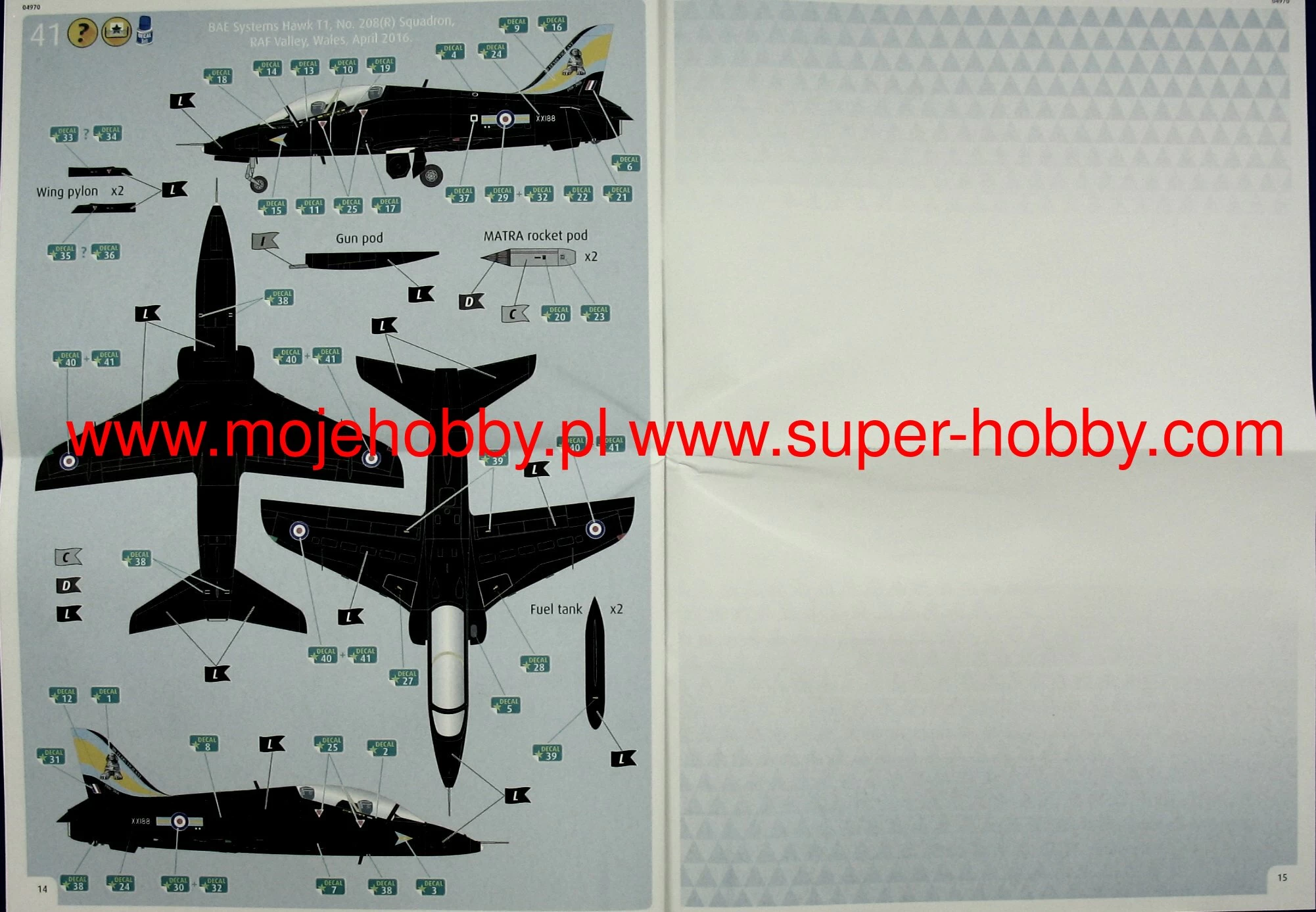 Revell 04970 BAe Hawk T.1 - Image 10