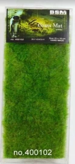 Bear`s Scale Modeling 400102 Samop. Grass Mat 25x18 Cm
