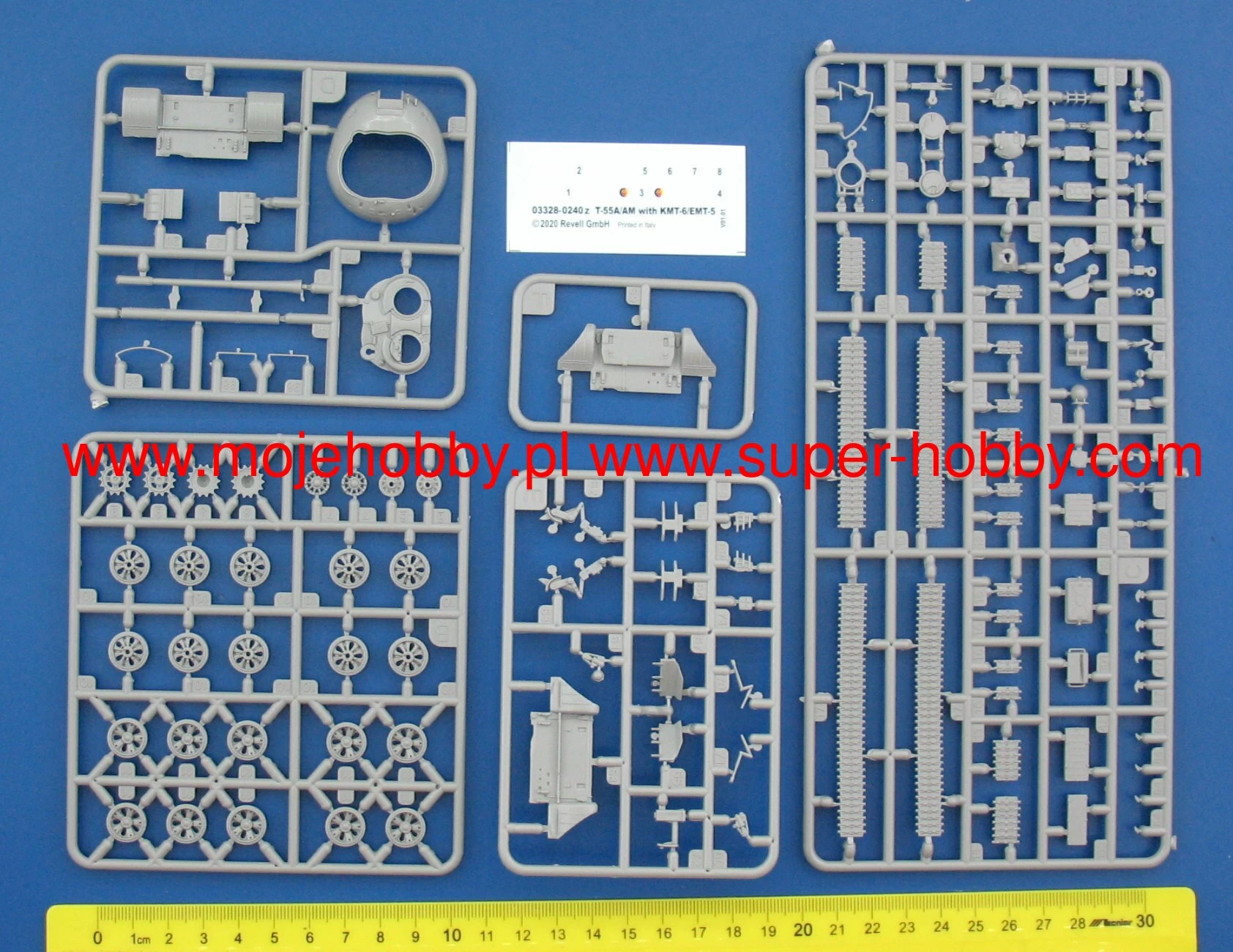 Revell 03328 T-55A/AM With KMT-6/EMT-5 - Image 6