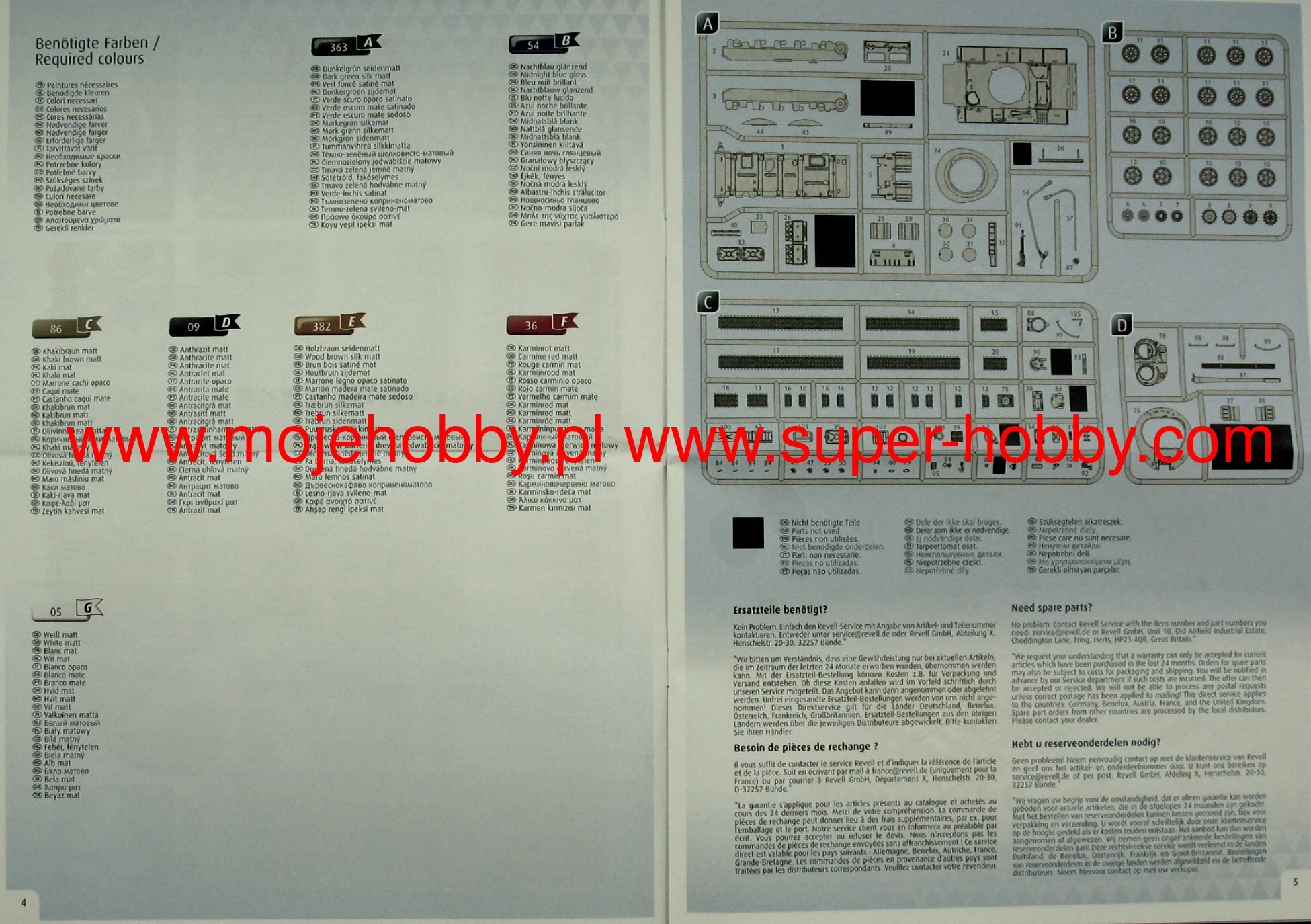 Revell 03328 T-55A/AM With KMT-6/EMT-5 - Image 10