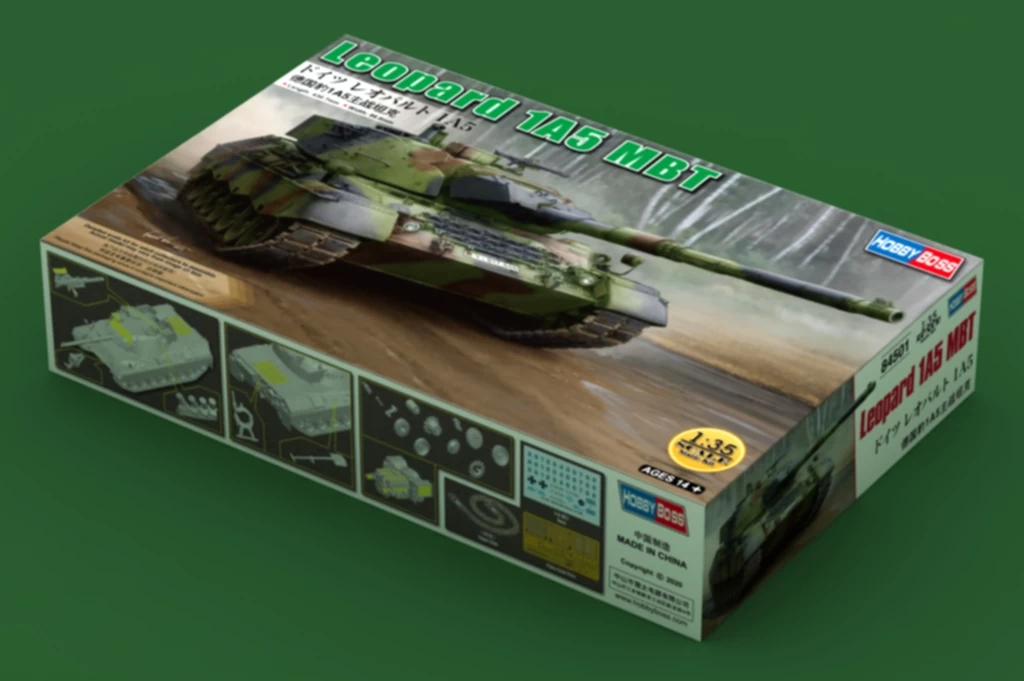 Hobby Boss 84501 Bundeswehr Leopard 1 A5 - Image 10
