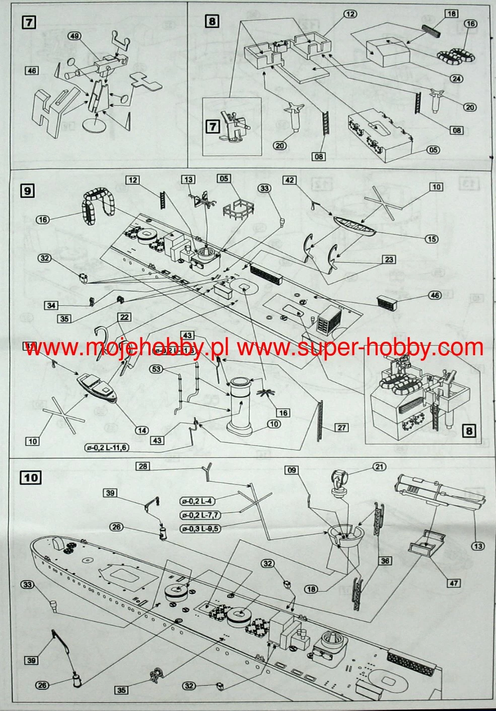 AJM Models 700-008 Flotilla Leader Scott Class HMS CAMPBELL 1942 R. - Image 5
