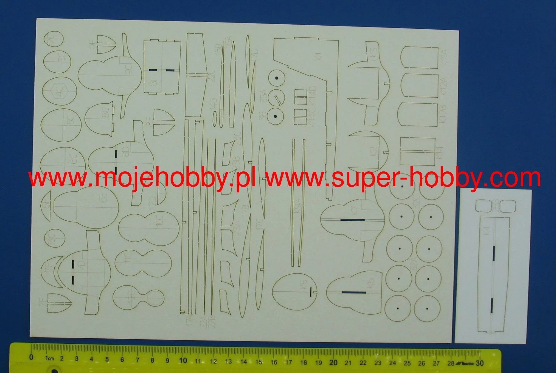 WAK LAS-2006 TS-11 Iskra Bis DF - Laserowo Wycięte Części - Image 2