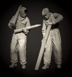 PanzerArt FI35-103 Waffen-SS Tanker Preparing Ammo Set