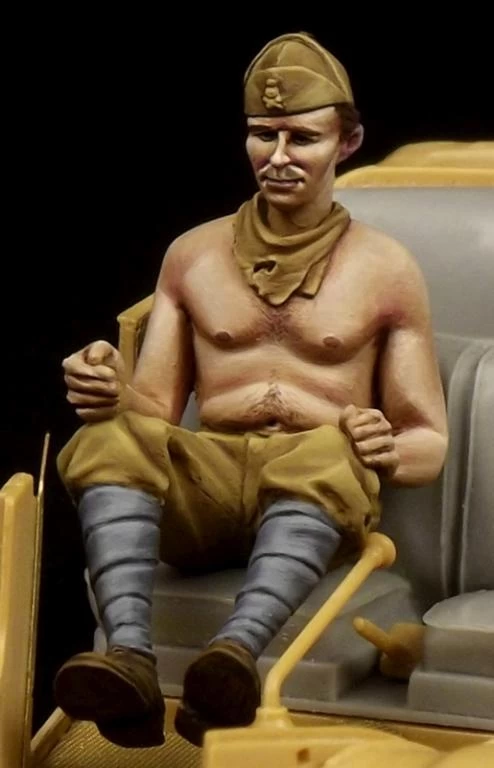 The Bodi Miniatures 35094 Italian Driver In Africa For 508 CM Coloniale WWII - Image 3