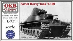 OKB Grigorov V72054 Soviet Heavy Tank T-100